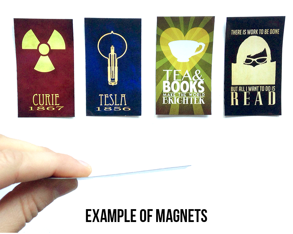 Engineering Stickers, Magnets, or Postcards, Gift Pack for Science Teacher