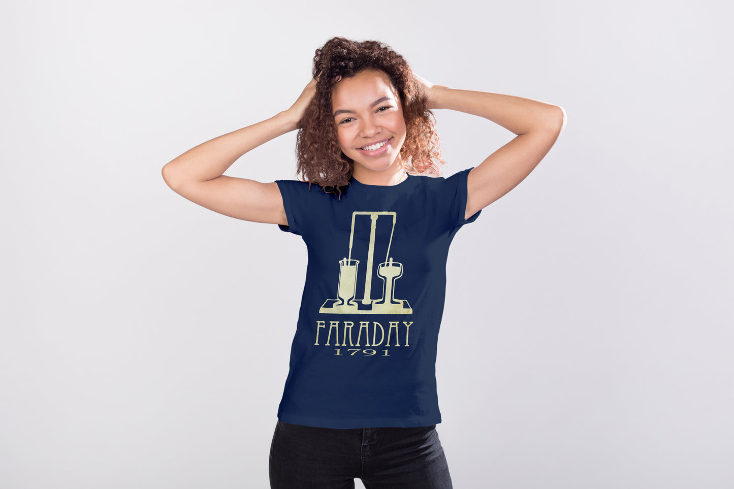 Faraday Science T-shirt, Physics and Chemistry Graphic Tee