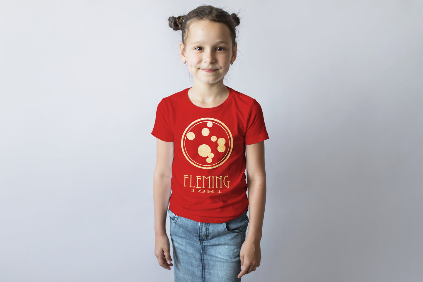 Fleming Microbiology T-shirt, Alexander Fleming Petri Dish Graphic Tee