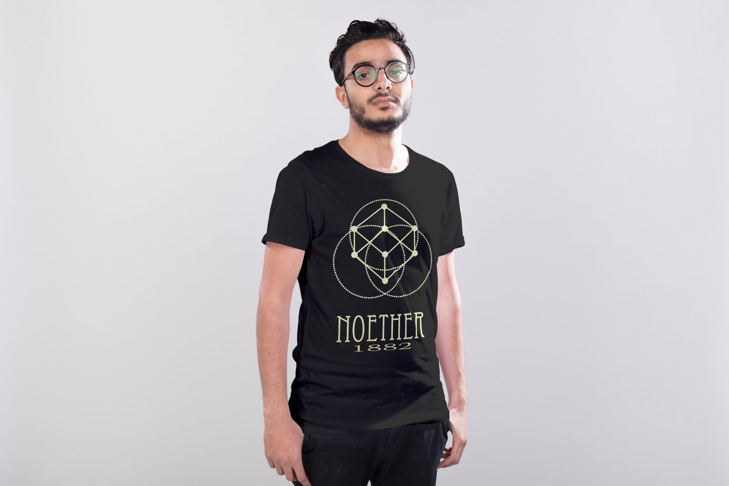 Noether Math T-shirt, Symmetry Scientist Graphic Tee