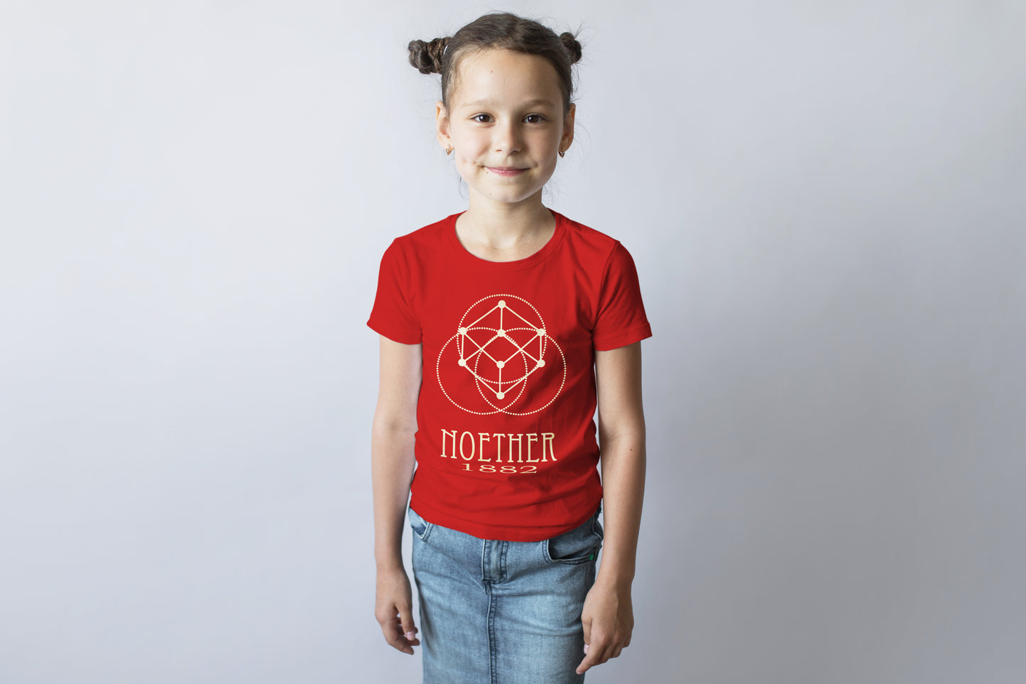 Noether Math T-shirt, Symmetry Scientist Graphic Tee