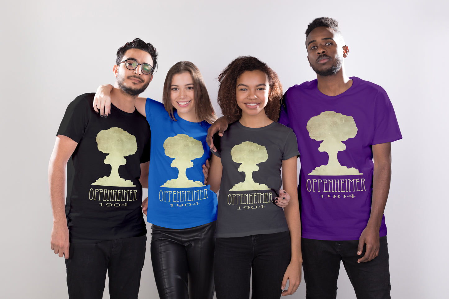 Oppenheimer Physics T-shirt, Manhattan Project Atomic Bomb Graphic Tee