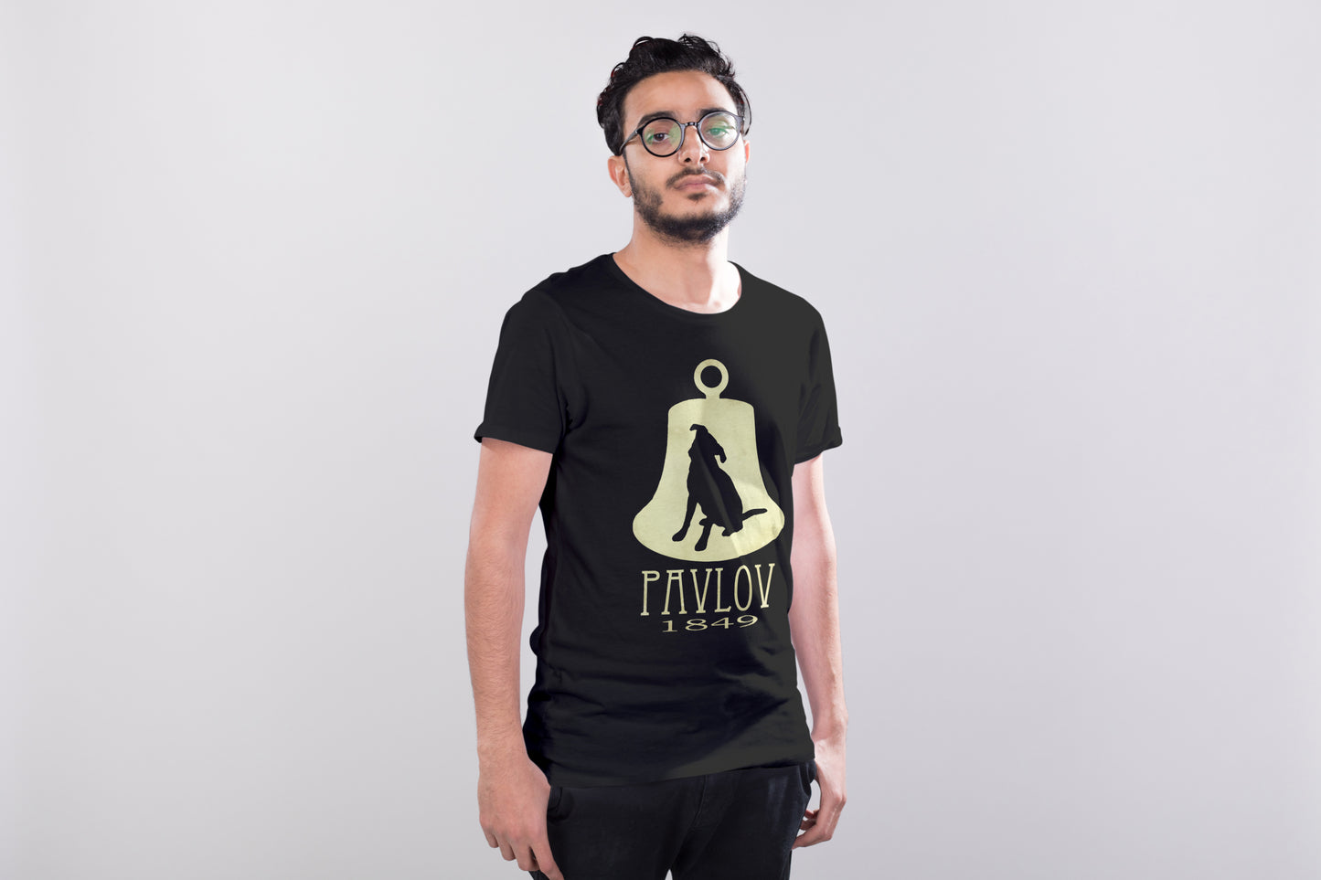 Pavlov Dog Psychologist T-shirt, Classical Conditioning in Psychology Graphic Tee