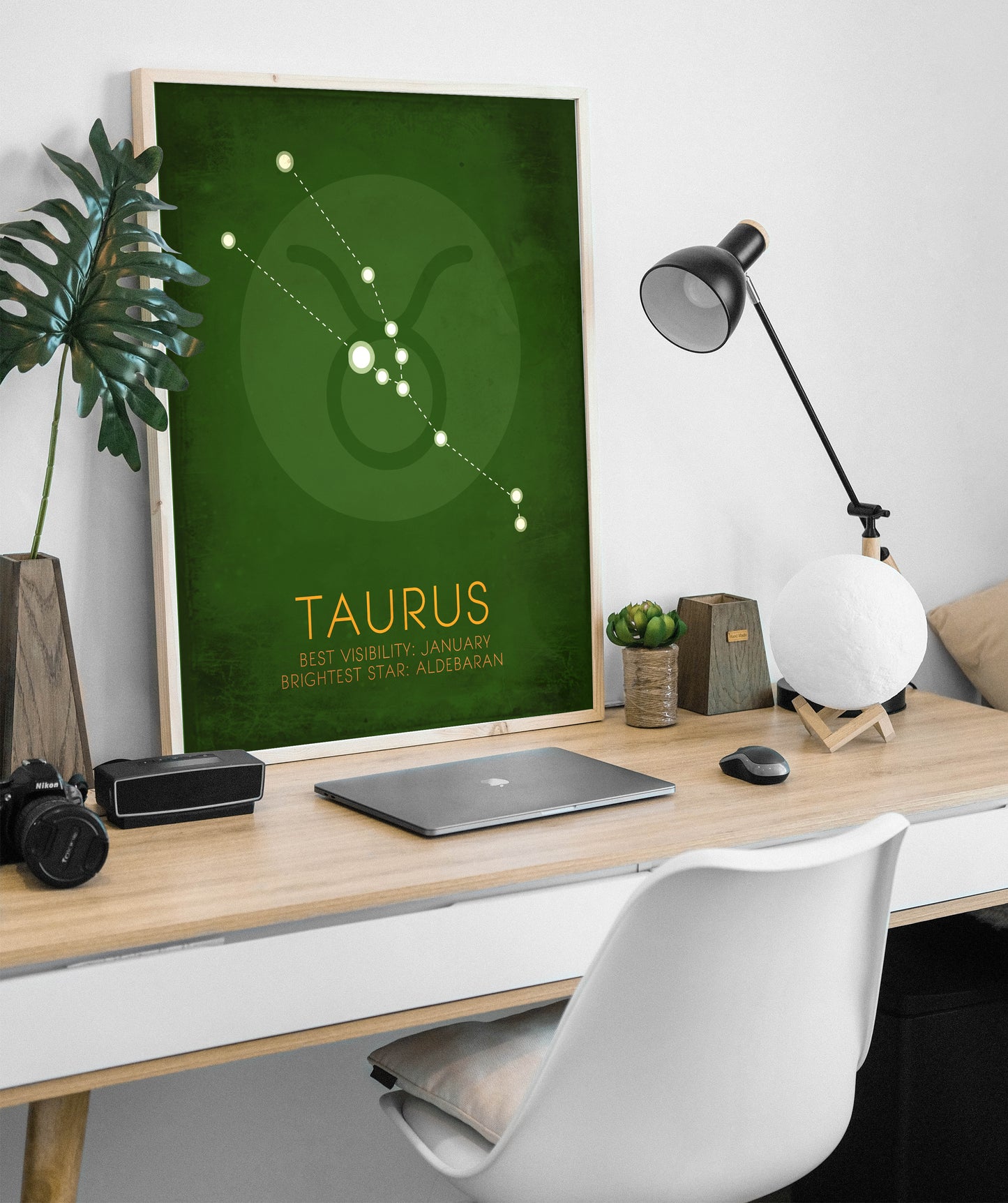 Taurus Zodiac Star Constellation Art Print
