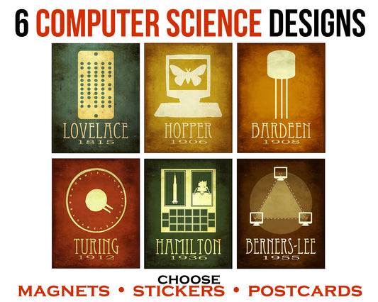 Stiker Computer Science Computer Science – Megan Lee Studio