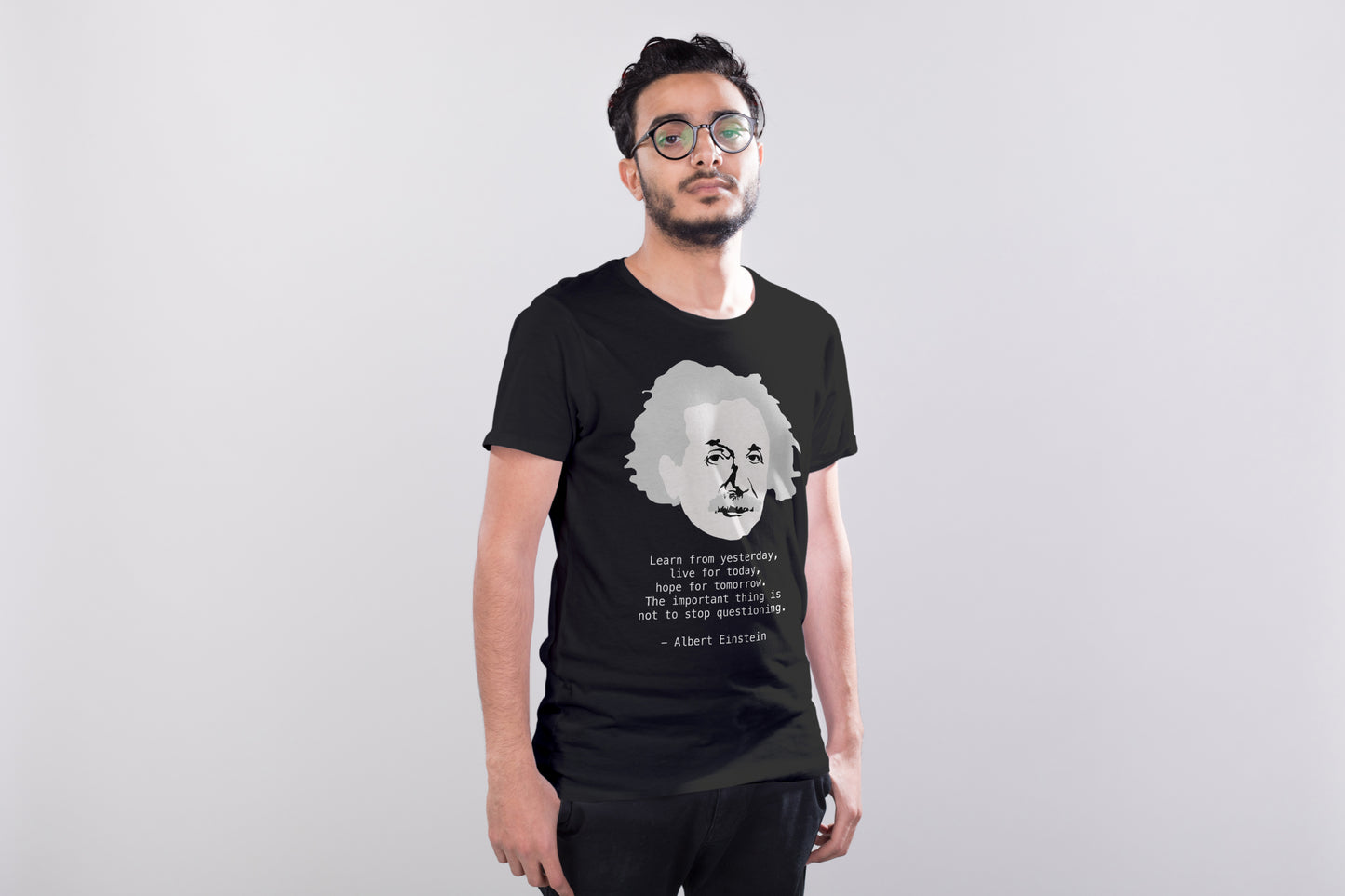 Albert Einstein Inspirational Quote T-shirt