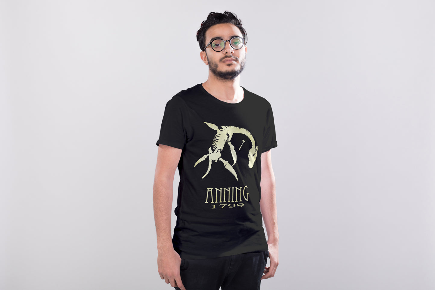 Anning Dinosaur T-shirt, Mary Anning Paleontology Science Shirt