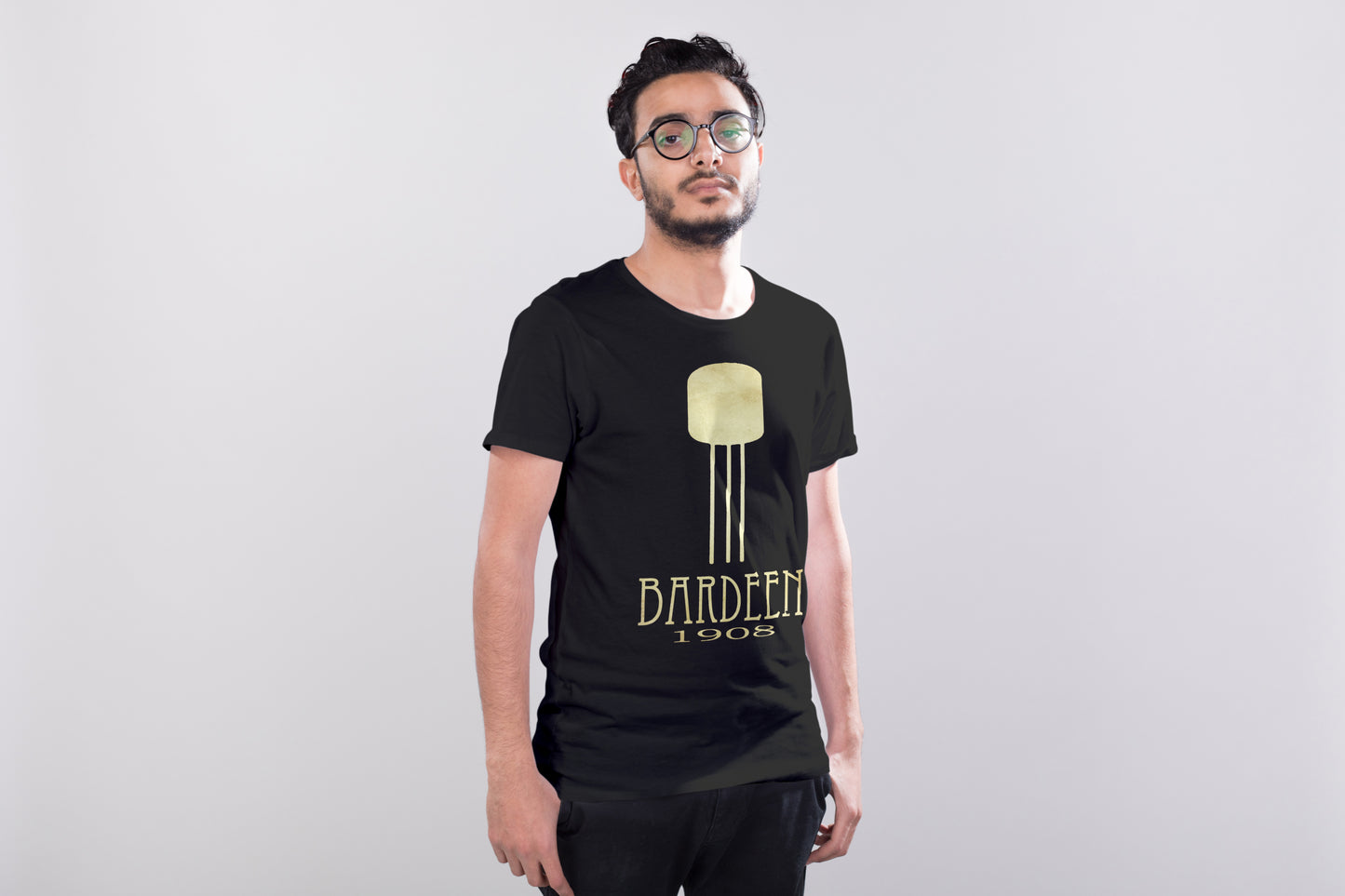 Bardeen Engineer T-shirt, John Bardeen Transistor Inventor Graphic Tee