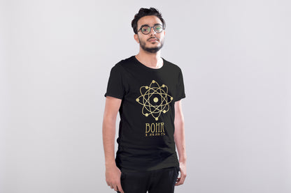 Bohr Atomic Structure Physics T-shirt, Niels Bohr Science Gift and Graphic Tee