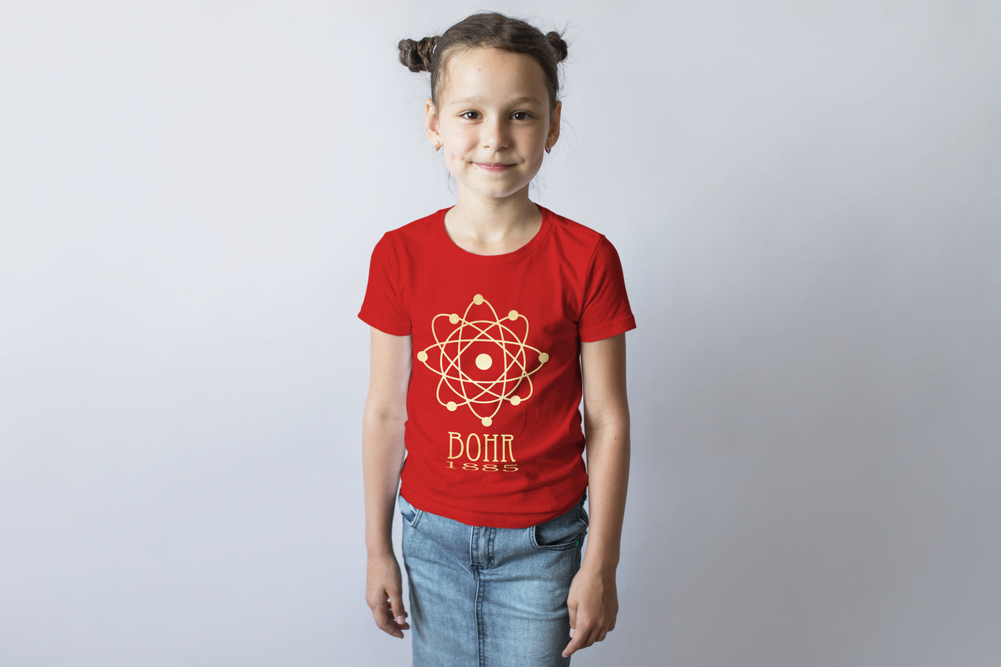 Bohr Atomic Structure Physics T-shirt, Niels Bohr Science Gift and Graphic Tee