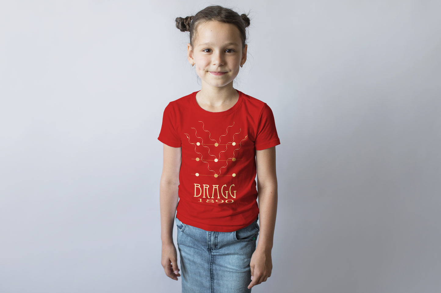 Bragg Science T-shirt, Braggs Law Physics Graphic Tee