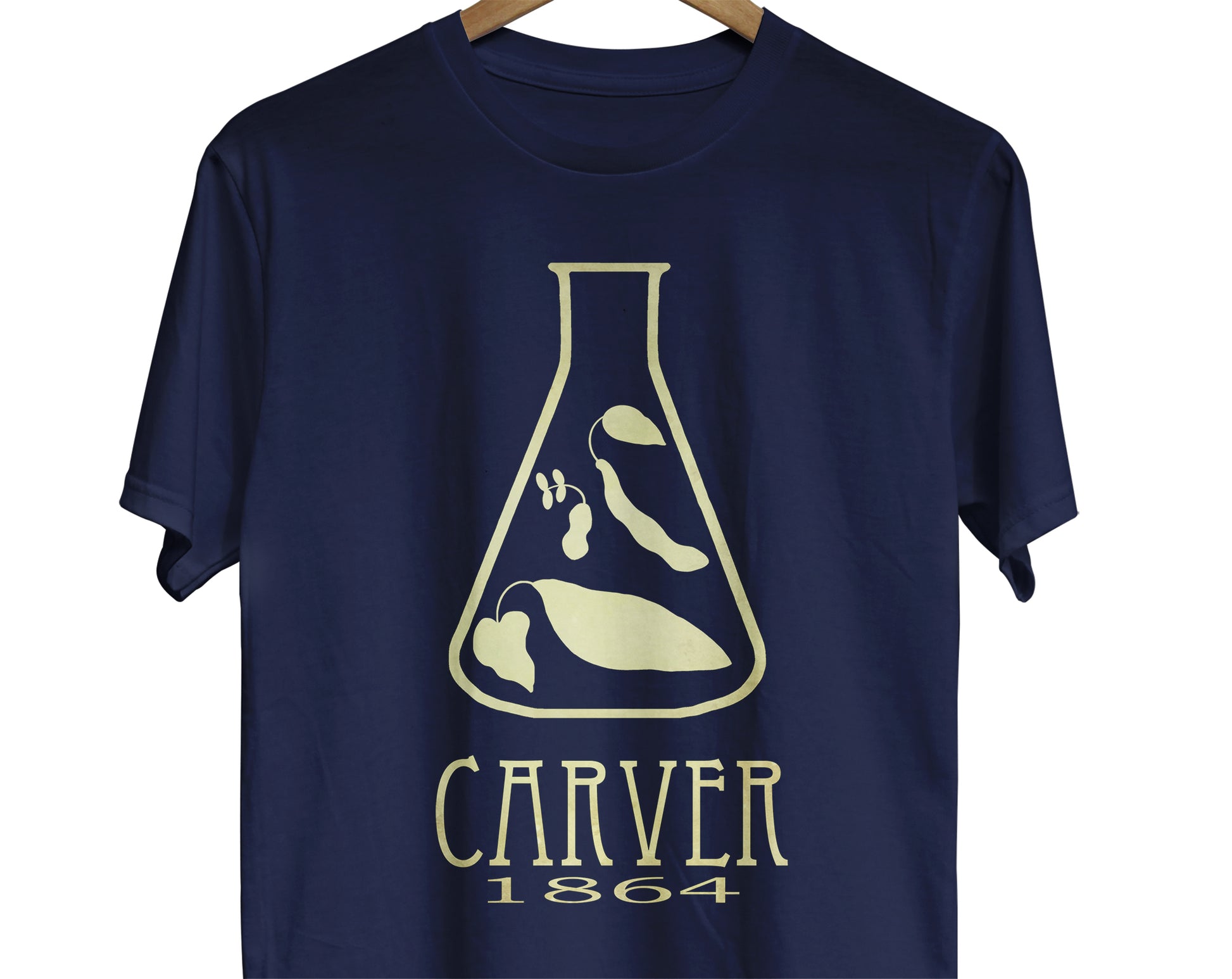 George Washington Carver chemistry t-shirt for science teacher