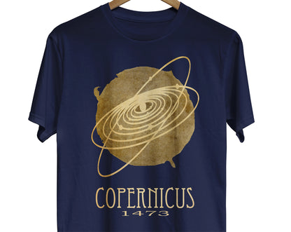 Nicolaus Copernicus solar system t-shirt for astronomy teacher