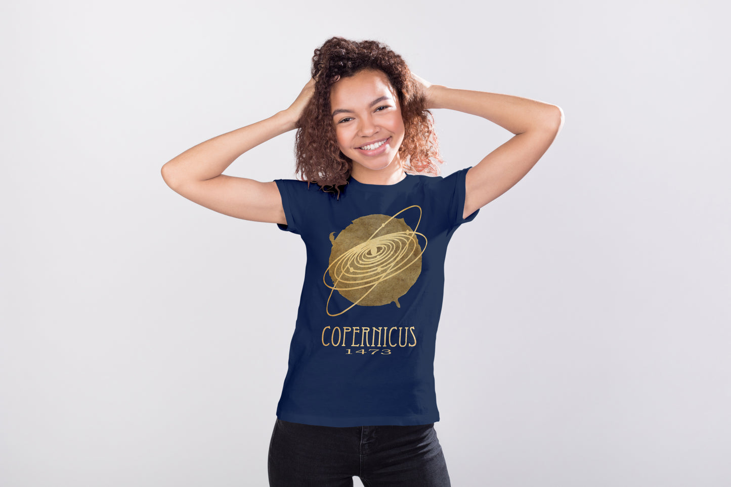 Copernicus Solar System T-shirt, Nicolaus Copernicus Astronomy Tee