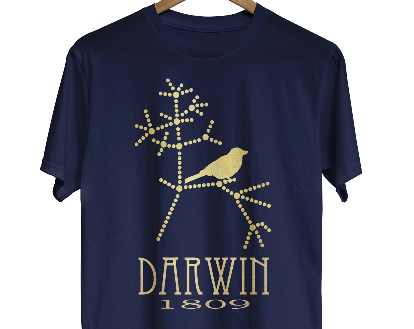 Charles Darwin evolution t-shirt for biology student or science teacher