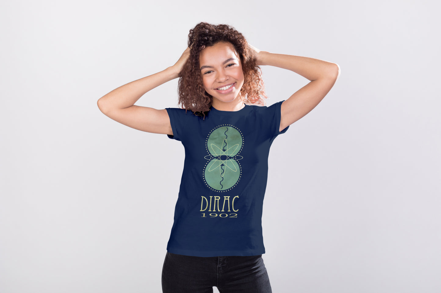 Dirac Theoretical Physics T-shirt, Paul Dirac Quantum Mechanics Graphic Tee