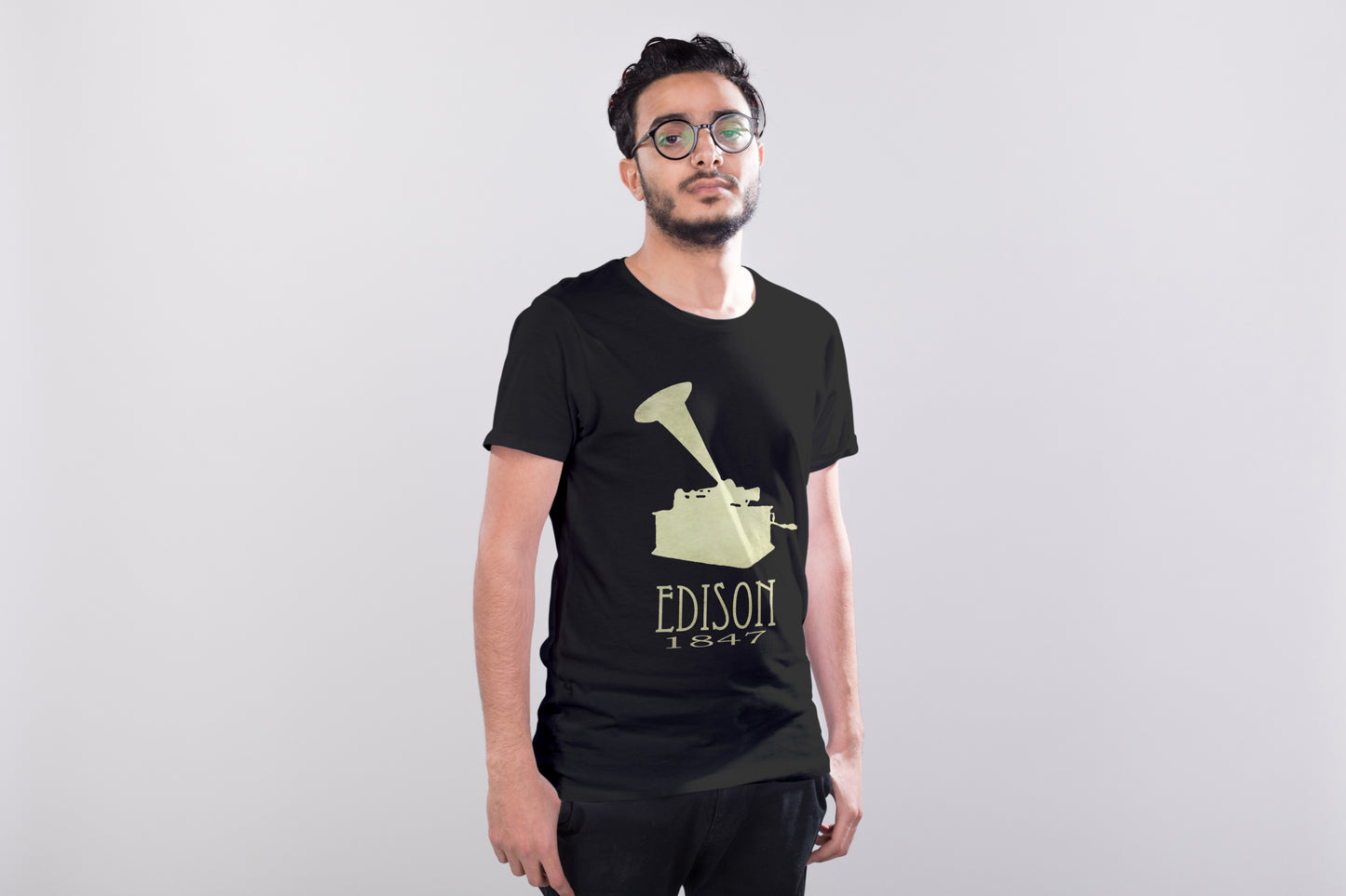 Edison Science T-shirt, Thomas Edison Inventor Graphic Tee