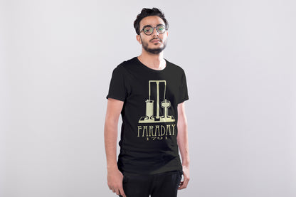 Faraday Science T-shirt, Physics and Chemistry Graphic Tee