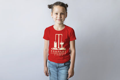 Faraday Science T-shirt, Physics and Chemistry Graphic Tee