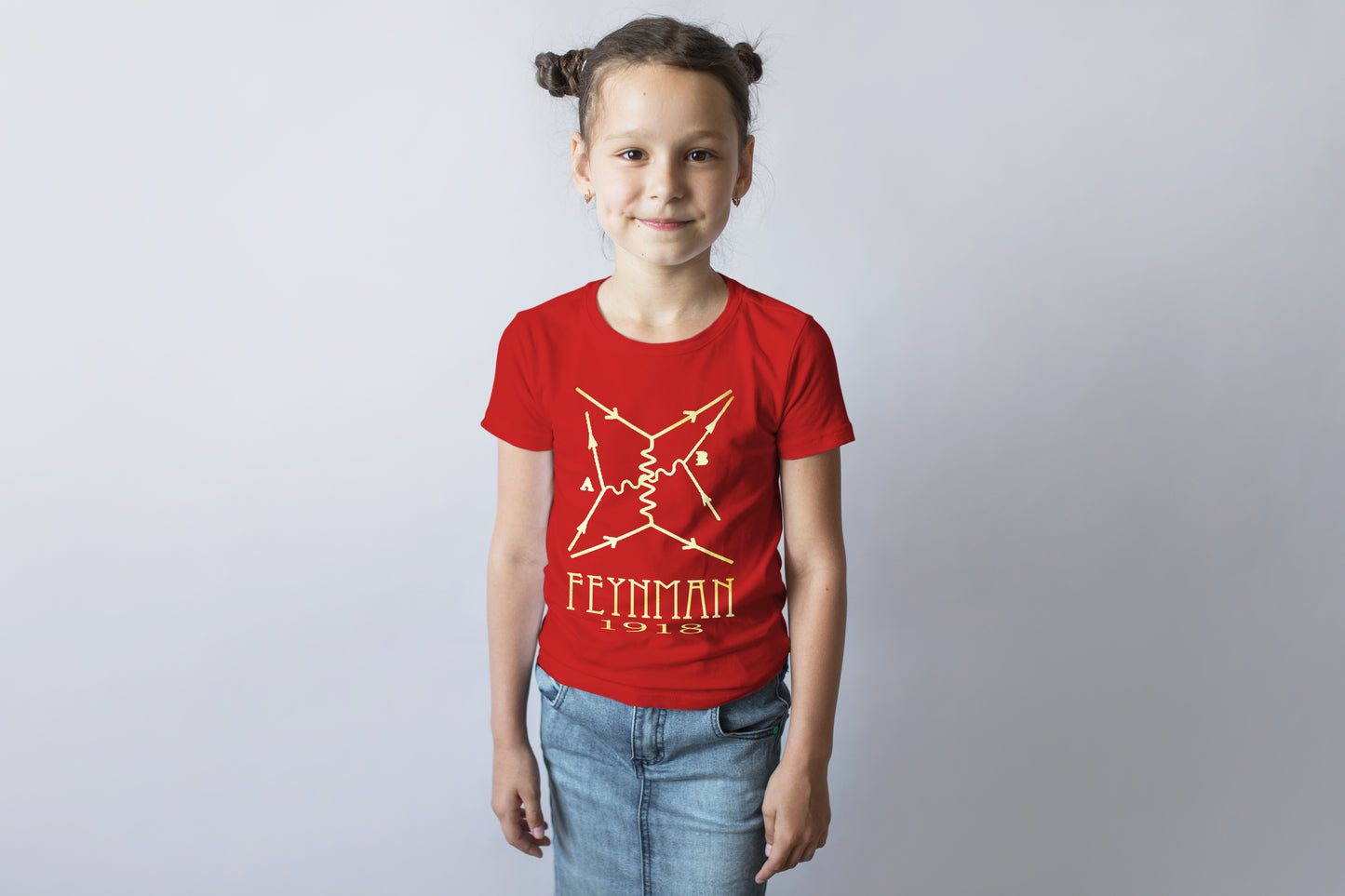 Feynman Diagram Physics T-shirt, Richard Feynman Physicist Graphic Tee