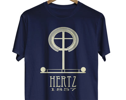 Heinrich Hertz physics t-shirt 