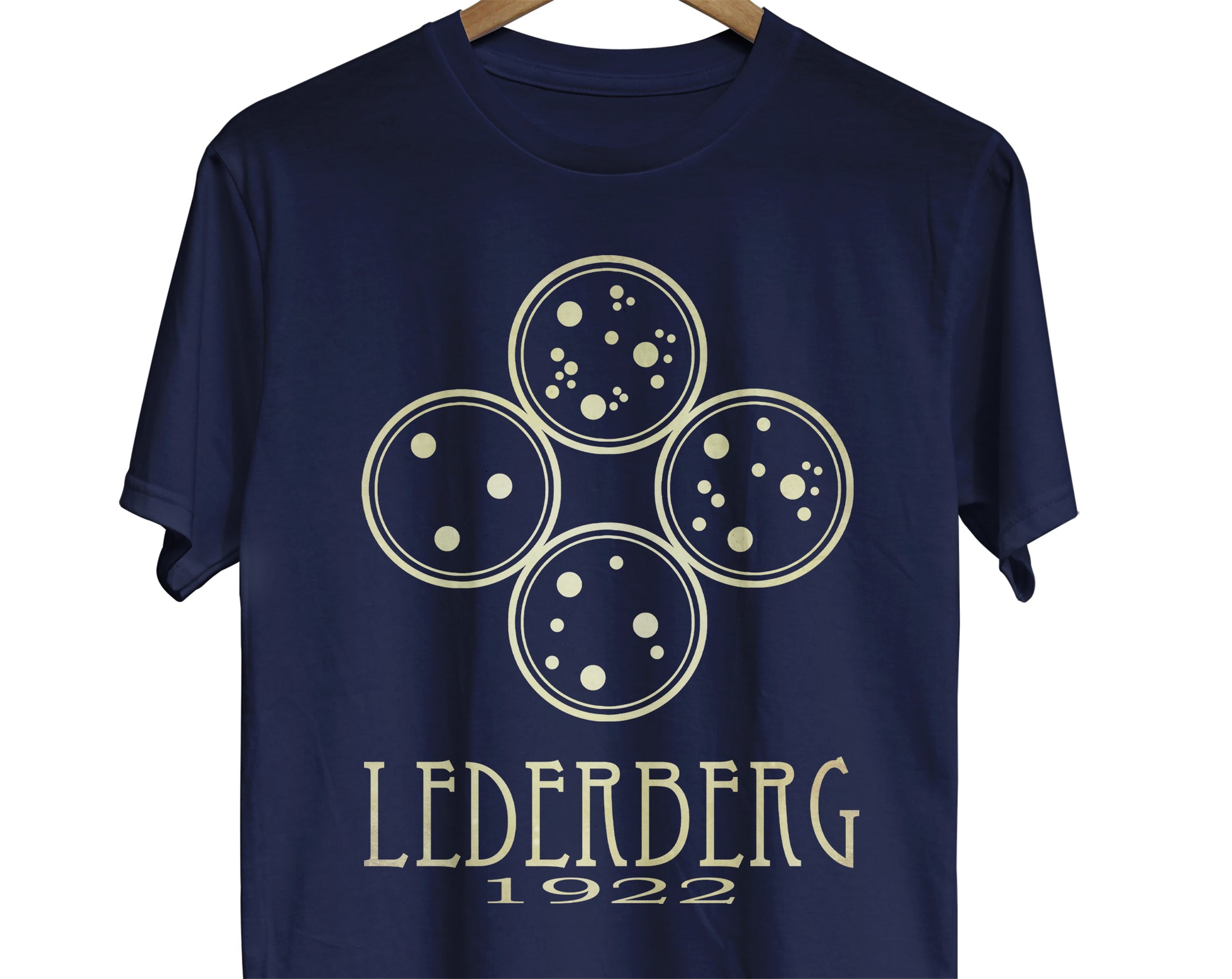 Esther Lederberg microbiology tshirt with petri dish replica plating design