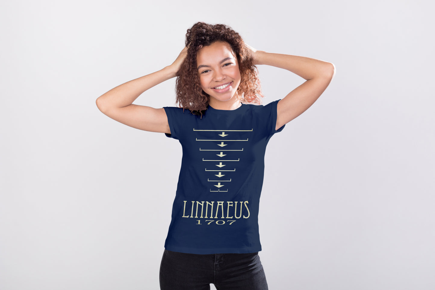 Linnaeus Taxonomy T-shirt, Zoology and Botany Graphic Tee