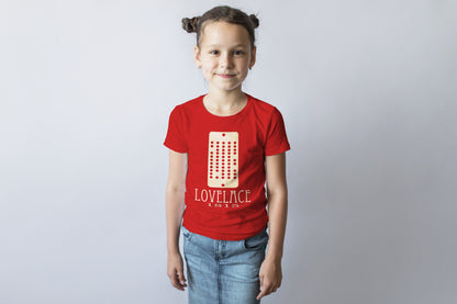 Lovelace Computer Science T-shirt, Ada Lovelace Programmer Punch Card Graphic Tee