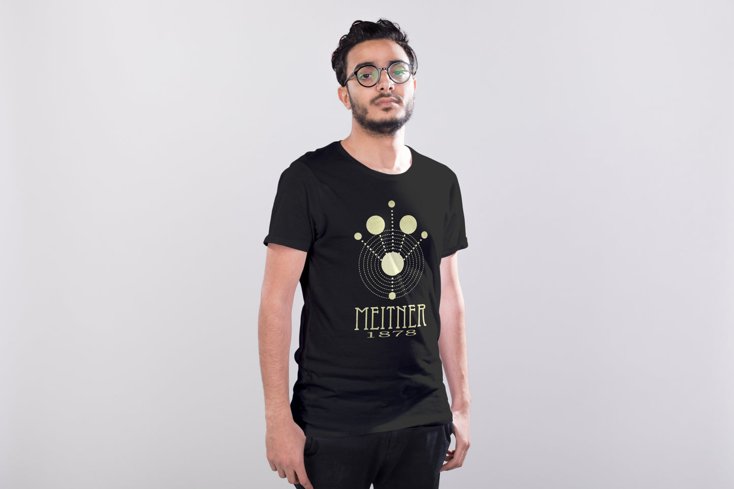 Meitner Physics T-shirt, Lise Meitner Nuclear Fission Graphic Tee
