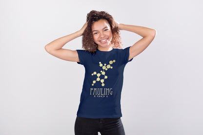 Pauling Chemistry T-shirt, Vitamin C Biochemist Graphic Tee