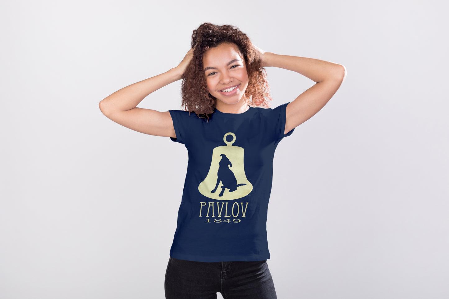 Pavlov Dog Psychologist T-shirt, Classical Conditioning in Psychology Graphic Tee