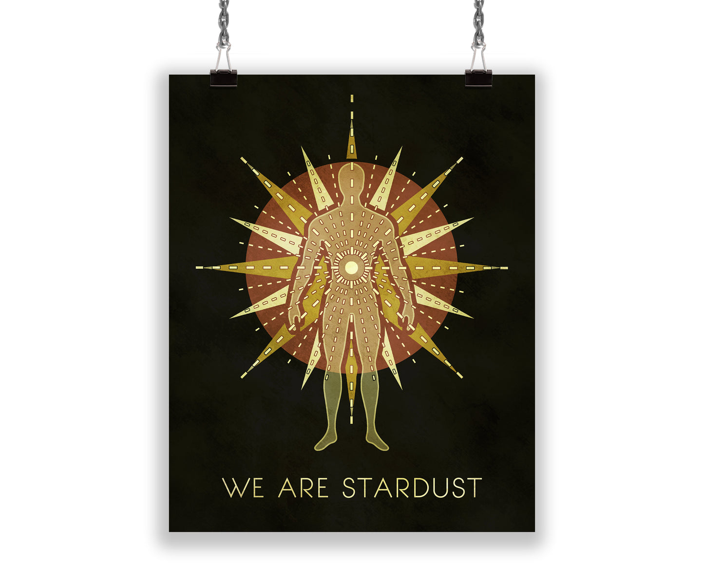 We Are Stardust Minimalist Art Print