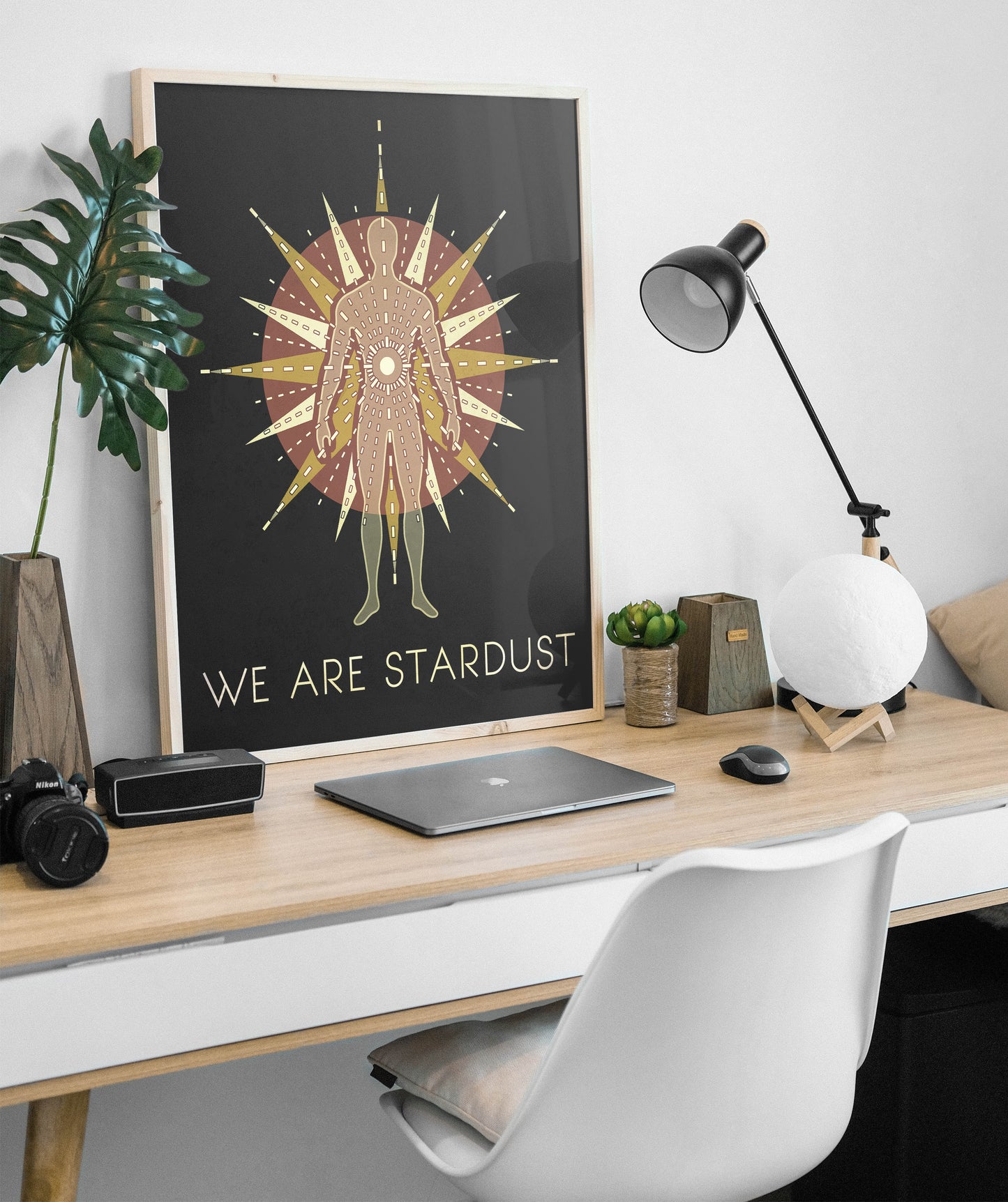 We Are Stardust Minimalist Art Print
