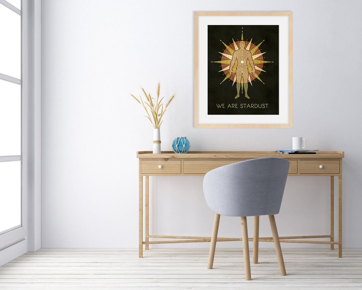 We Are Stardust Minimalist Art Print