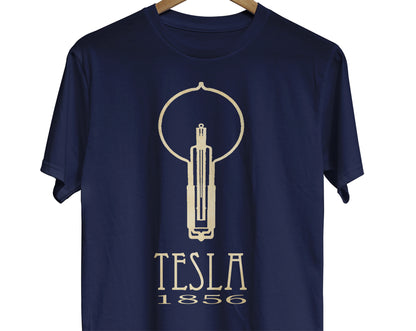 Nikola Tesla inventor t-shirt for science teacher