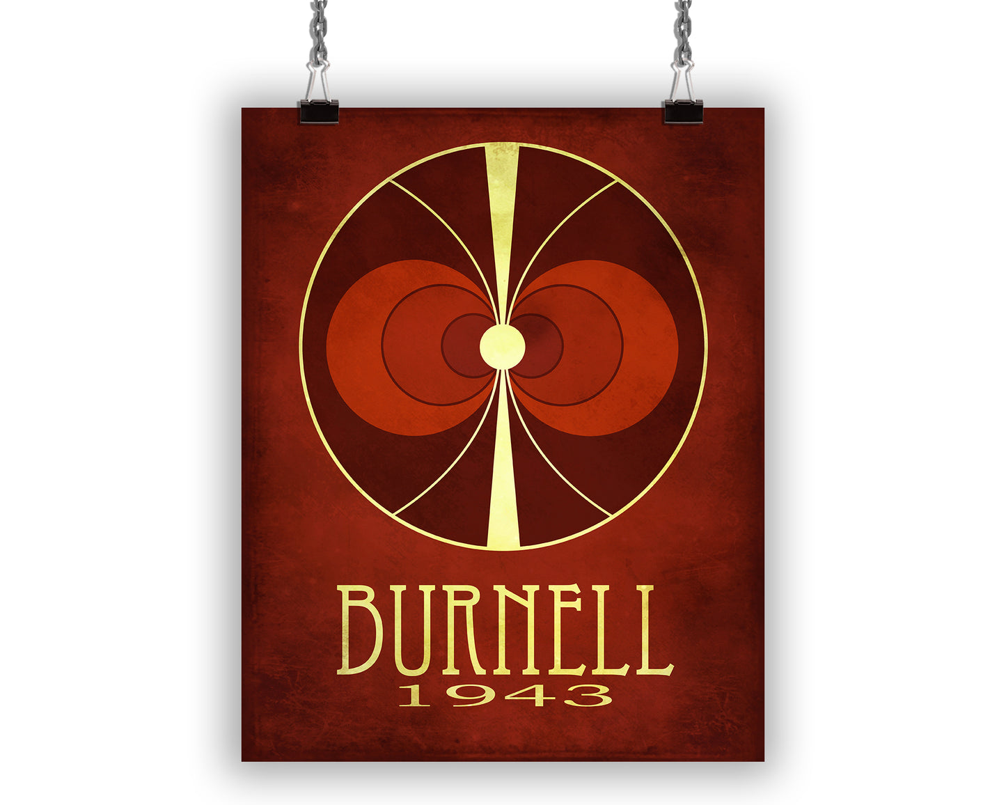 Jocelyn Bell Burnell Pulsar Art Print, Astronomy Decor