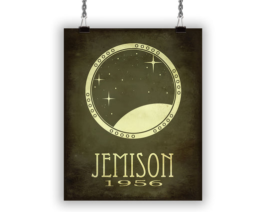 Mae Jemison Astronaut Art Print, Engineer and Astronomy Decor