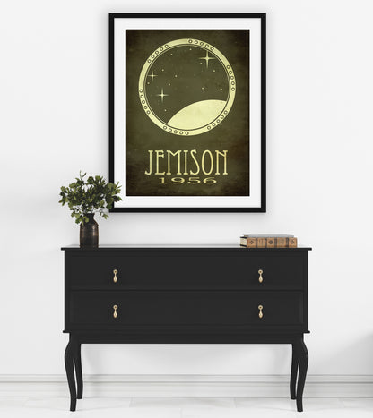 Mae Jemison Astronaut Art Print, Engineer and Astronomy Decor